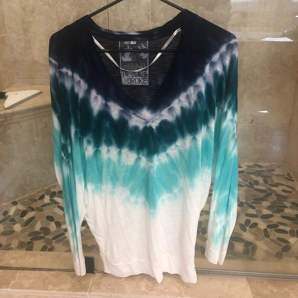 Tie dye long T-shirt/tunic
